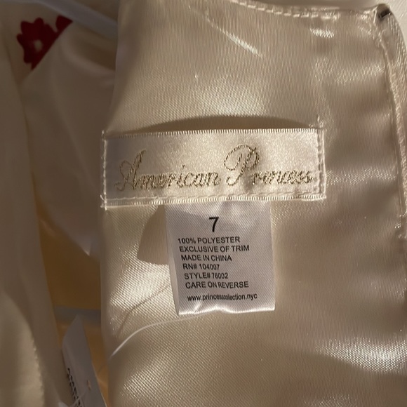 NWT Girls American Princess dress Sz 7 - Picture 6 of 7